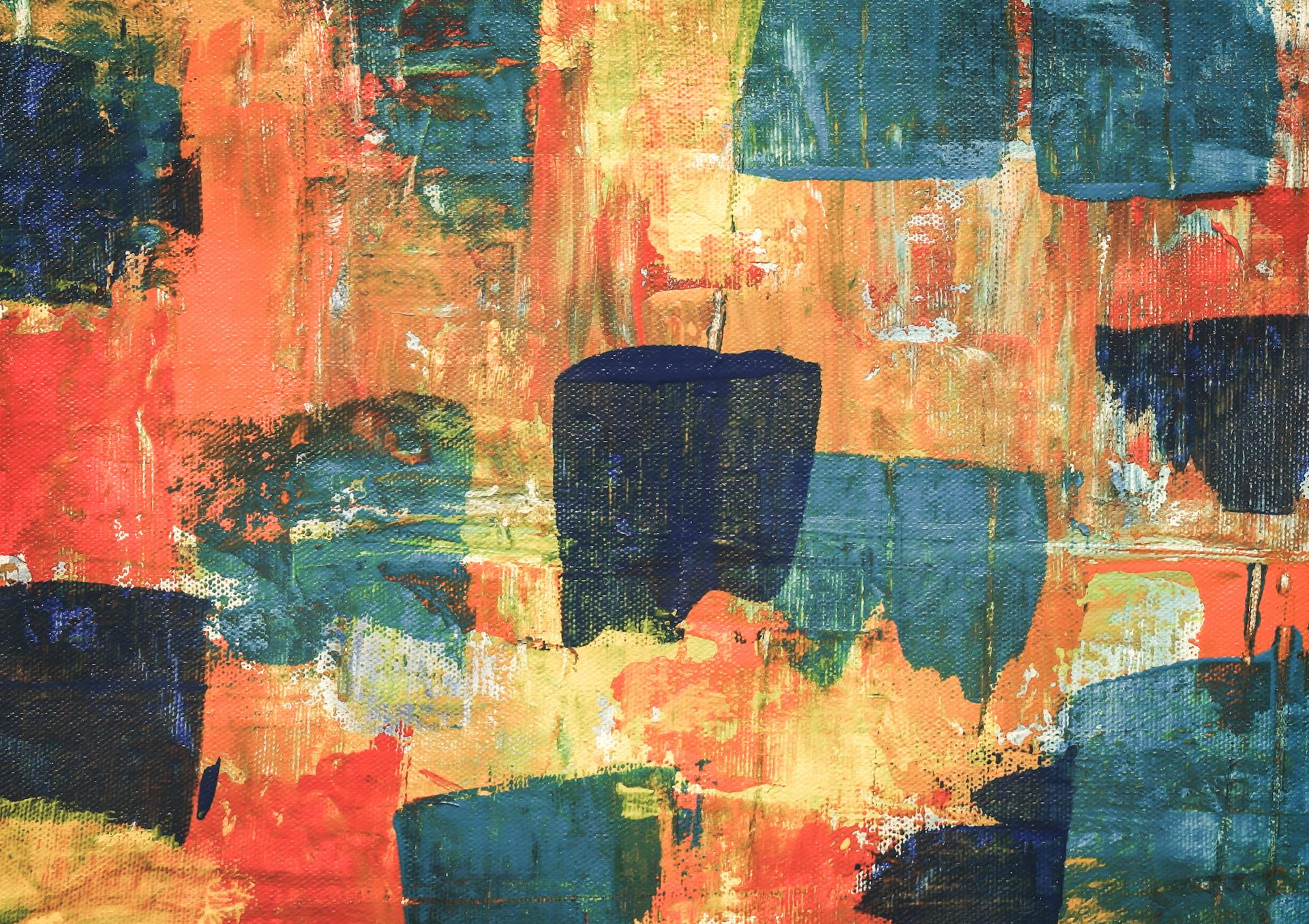 Abstract art composition